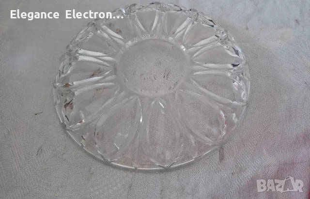 Стъклена бонбниера 18см., снимка 4 - Декорация за дома - 50190784