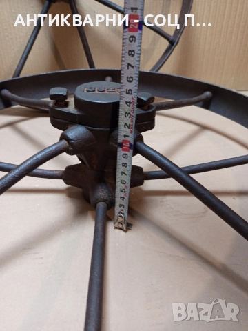 Комплект Стари Немски Метални Колела Общо Тегло 13кг. , снимка 14 - Антикварни и старинни предмети - 52930586
