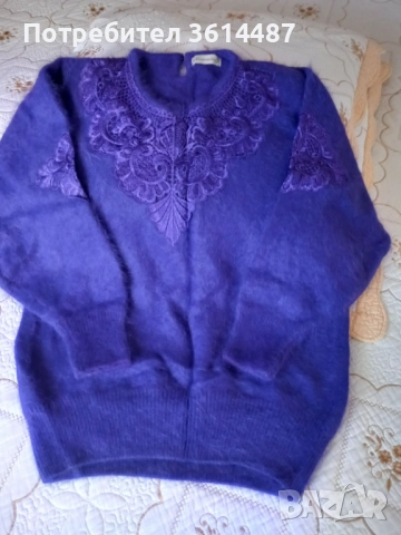 Пуловер от ангора