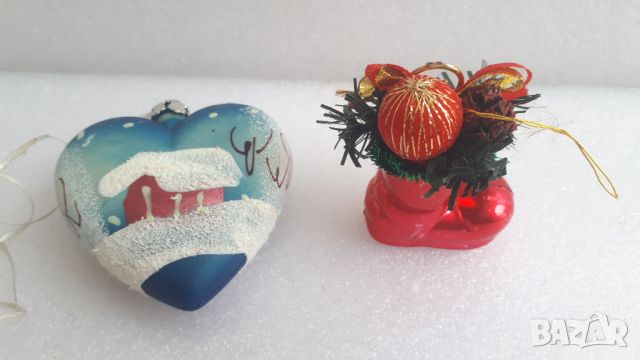 Коледни украси за елха - сърце и ботушче, снимка 5 - Други - 45083526