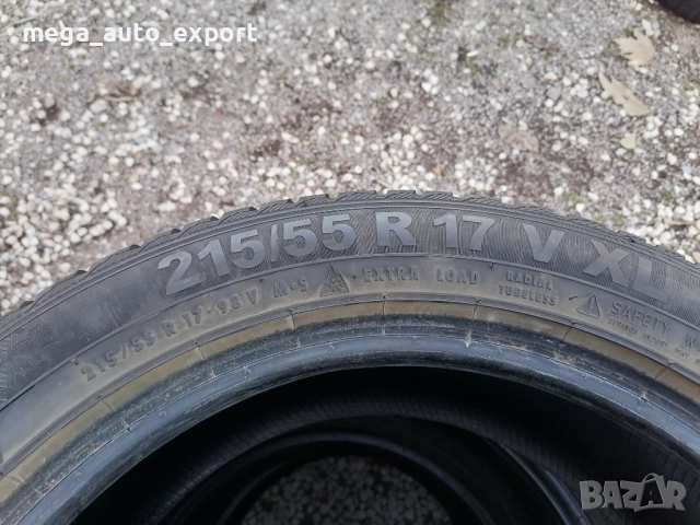 4 бр. Semperit Speed-Grip 3 215/55R17, снимка 5 - Гуми и джанти - 52943491