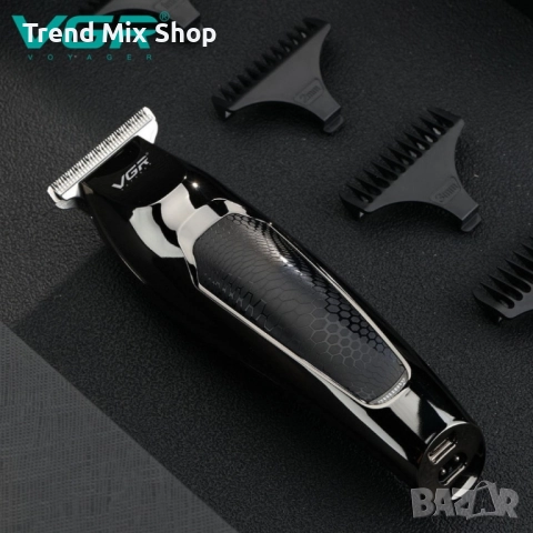 Оригинална професионална машина за подстригване на коса, безжичен тример за брада, снимка 7 - Машинки за подстригване - 51622076