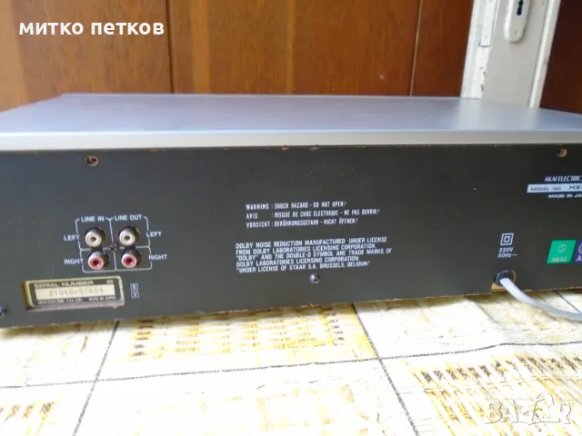 дек Akai hx-a351w, снимка 8 - Декове - 47026263