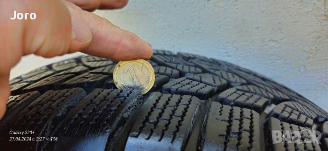 зимни гуми с железни джанти 5×100 ет 38 централен отвор 57,1 , снимка 10 - Гуми и джанти - 45481248