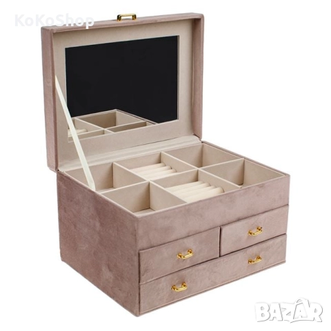 Кутия за бижута-25x19x16 см./органайзер за бижута, снимка 2 - Други - 52151757