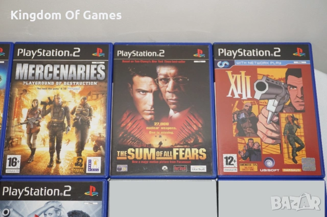 Игри за PS2 Turok Evolution/Mercenaries/XIII/Hitman Contracts/Final Fantasy X-2/The Sum Of All Fears, снимка 3 - Игри за PlayStation - 43824801