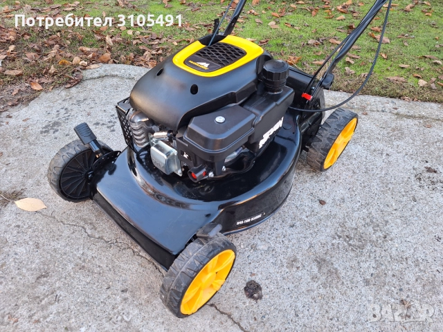 Косачка Husqvarna McCulloch 5 к.с. самоходна мулчираща без кош, снимка 10 - Градинска техника - 52257597