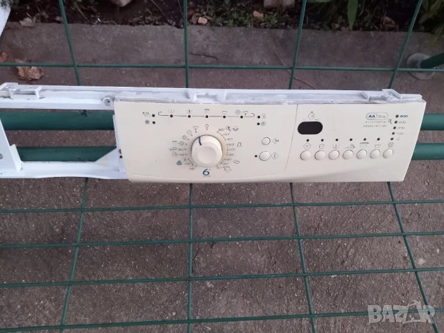 Продавам преден панел с платки за пералня Whirlpool AWO/D41135, снимка 1 - Перални - 48084383