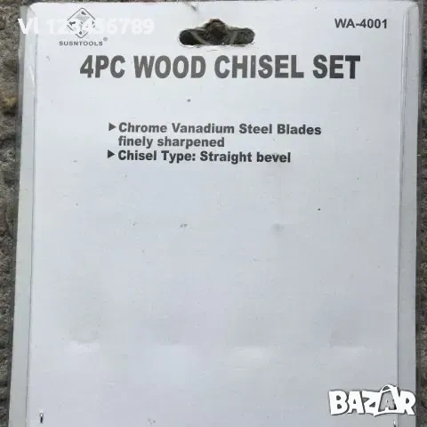 Дърводелски длета комплект - 6, 12, 19, 25 мм, снимка 3 - Други инструменти - 53838015