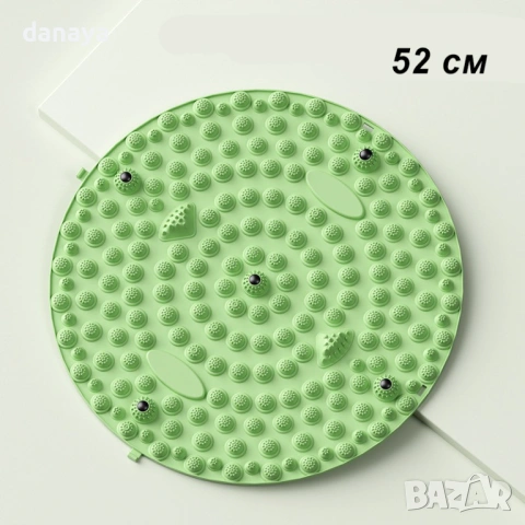 6474 Масажор за крака против умора, масажна подложка за рефлексология на стъпалата, 52 см, снимка 3 - Масажори - 53705623