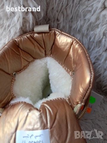 Дамски боти от изкуствена кожа,в комбинация с промазан плат, код 282/55, снимка 5 - Дамски боти - 51776341