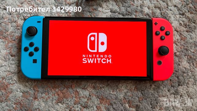 Конзола Nintendo Switch OLED с Гаранция, снимка 2 - Nintendo конзоли - 45368518