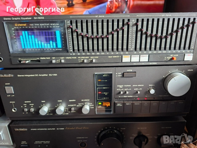 TECHNICS SU-V6X TECHNICS SH-8055, снимка 3 - Ресийвъри, усилватели, смесителни пултове - 53446020