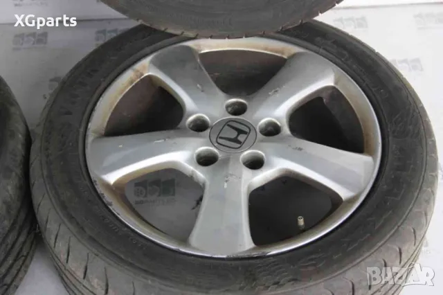 Алуминиеви джанти с гуми 16 цола за HONDA 5x114.3 205/55/16, снимка 4 - Гуми и джанти - 46925299