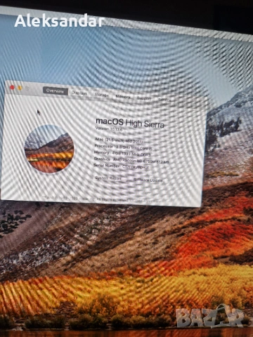 Apple IMac Mid 2011 21. 5 inch core i5 500GB HD, снимка 4 - Работни компютри - 53679386