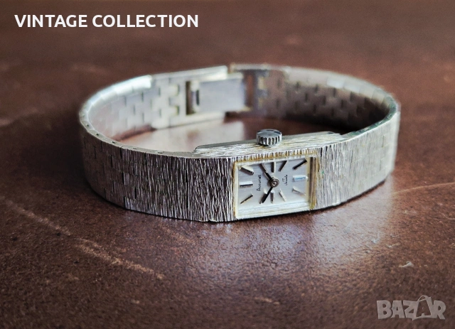 ACCURIST Швейцарски Механичен Часовник Vintage SWISS MADE 17J + Оригинална Кутия