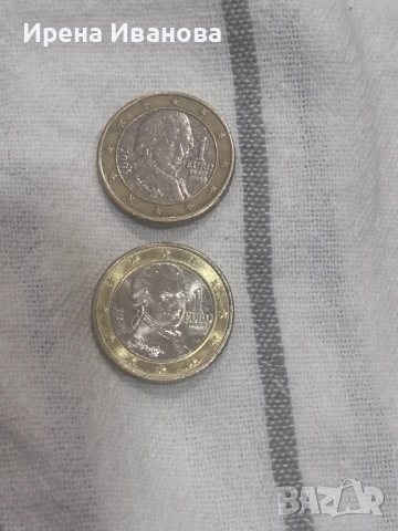 Монета 1€, 2005г. Австрия