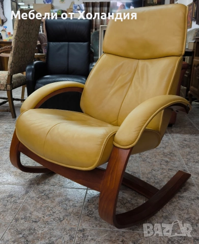 два Норвежки люлеещи стола, снимка 7 - Дивани и мека мебел - 54092275