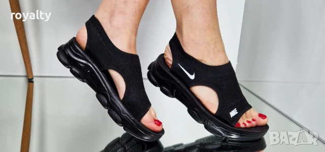 Nike черни дамски сандали , снимка 7 - Сандали - 51224446