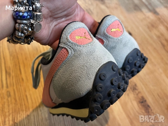 Като нови Маратонки Puma 38 размер Естествена кожа в пастелни свежи цветове, снимка 10 - Маратонки - 53827351
