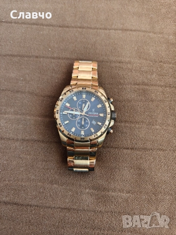 Festina Chronograph WR100, снимка 2 - Мъжки - 52772539
