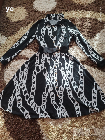 Страхотна зимна дълга рокля 