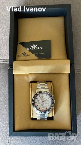 Optima Morano Chronograph. Мъжки часовник, снимка 2 - Мъжки - 43415403