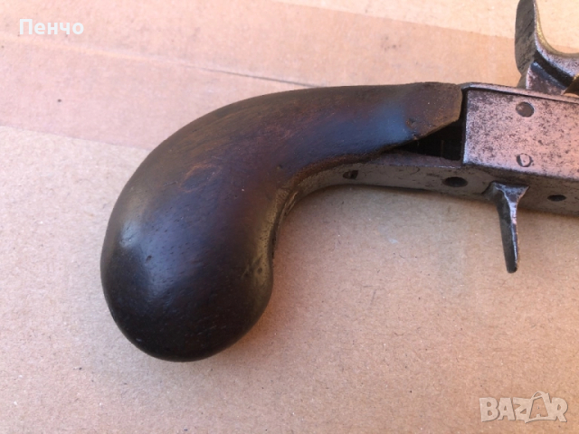 старинен капсулен пистолет, снимка 7 - Антикварни и старинни предмети - 40373642