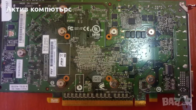 Видеокарта PNY NVIDIA Quadro FX 1800 PCI-E 768MB DDR3 192-bit 2xDP DVI, снимка 4 - Видеокарти - 49771356