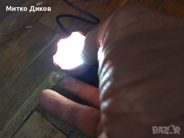 светлина предна USB Front light Skorpion  CREE XML - T6 LED  нов, снимка 16 - Аксесоари за велосипеди - 53322741