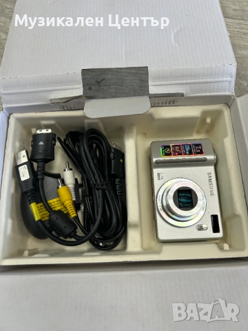 Фотоапарат Samsung L74 WIde Бял, без батерия, снимка 4 - Фотоапарати - 53159767