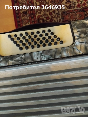 Акордеон Велтмейстер 40 баса с 4 регистъра., снимка 6 - Акордеони - 53132194