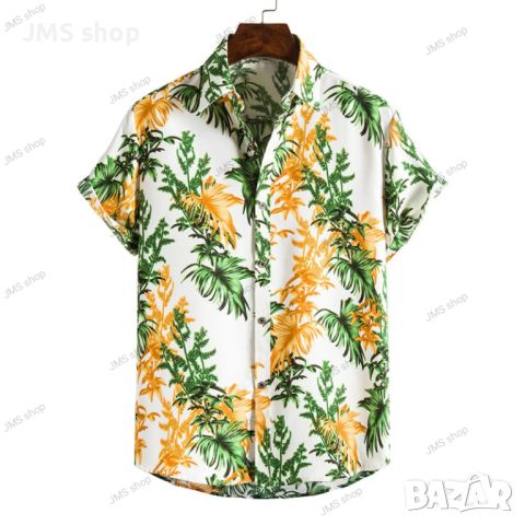 Мъжка флорална риза Ditsy, 10цвята , снимка 10 - Ризи - 45493074