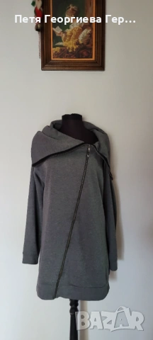 Суичър с шал яка размер М , снимка 2 - Суичъри - 54168631