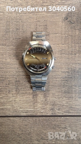 ориент orient вечен календар часовник , снимка 3 - Мъжки - 53993075