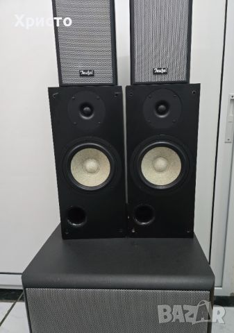 Teufel буфер 12"  съраунд и фронт, снимка 3 - Тонколони - 45791672