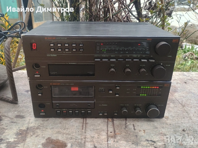 RFT  SK 3930  Stereo cassette deck RFT SR 3930 HIFI Tuner Amplifier, снимка 3 - Ресийвъри, усилватели, смесителни пултове - 53942283