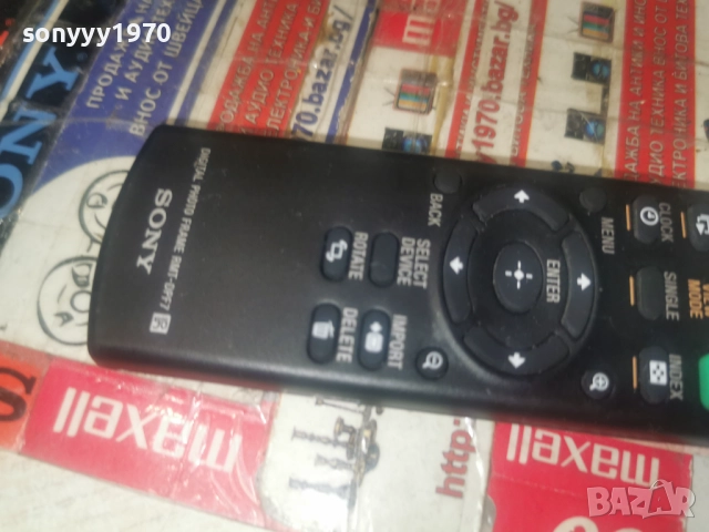 SONY RMT-DPF7 REMOTE-ВНОС SWISS 2512251839, снимка 18 - Други - 52899057