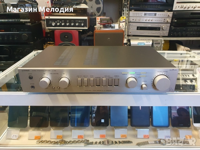 Усилвател LUXMAN L-113A В отлично техническо и визуално състоя техническо и визуално слно състояние., снимка 2 - Ресийвъри, усилватели, смесителни пултове - 33990906