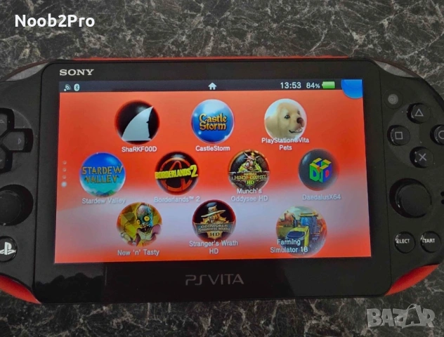 Sony Play Station PS Vita PCH-2000 (Slim) МОДНАТА, снимка 9 - PlayStation конзоли - 54258035
