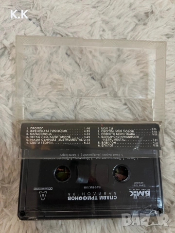 Касета Вавилон на Слави Трифонов и Куку Бенд, снимка 2 - Антикварни и старинни предмети - 54019902