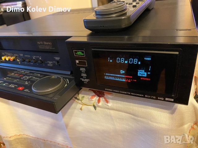 SONY SLV 715 Mega Rare VHS Recorder 🇯🇵, снимка 5 - Плейъри, домашно кино, прожектори - 46629668