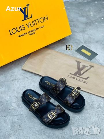 дамски чехли louis vuitton , снимка 1