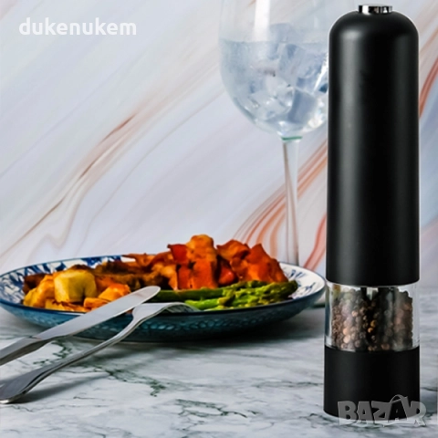 Комплект от 2 бр. електрически мелнички за сол/пипер, снимка 5 - Други стоки за дома - 51962428