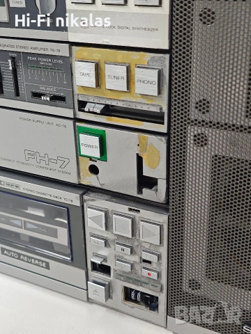 ретро стерео уредба Hi-Fi аудио система SONY FH-7, снимка 3 - Аудиосистеми - 53562378