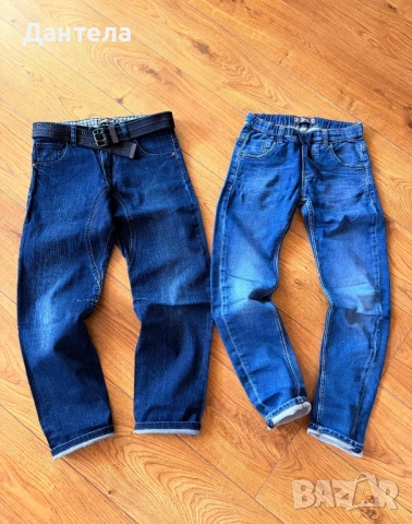 H&M детски дънки и блузка за момче, снимка 2 - Детски панталони и дънки - 54217939