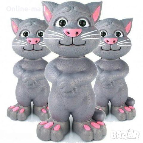 Музикална играчка My Talking Tom, Умният котарак Том на Български език, снимка 2 - Музикални играчки - 46739874