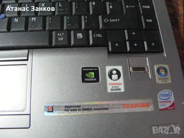 Лаптоп за части Toshiba Tecra S5, снимка 3 - Части за лаптопи - 48237306