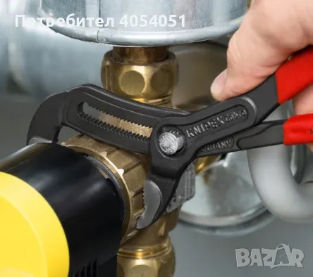 Клещи KNIPEX COBRA водопроводни 250мм, снимка 3 - Клещи - 47339369