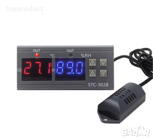 Термостат, влагоконтролер, влагомер, терморегулатор STC3028 , снимка 4 - Друга електроника - 41701563